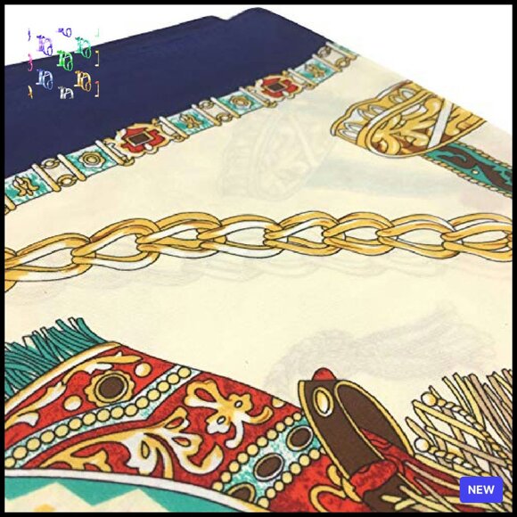 Large Square Satin Scarf Elegant Silk-Like Headscarf Headdress Versatile - Picture 6 of 8